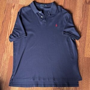 Polo by Ralph Lauren Men's Dark Blue Polo Shirt